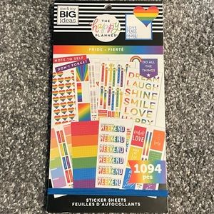 The Happy Planner Pride Value Pack Stickers
